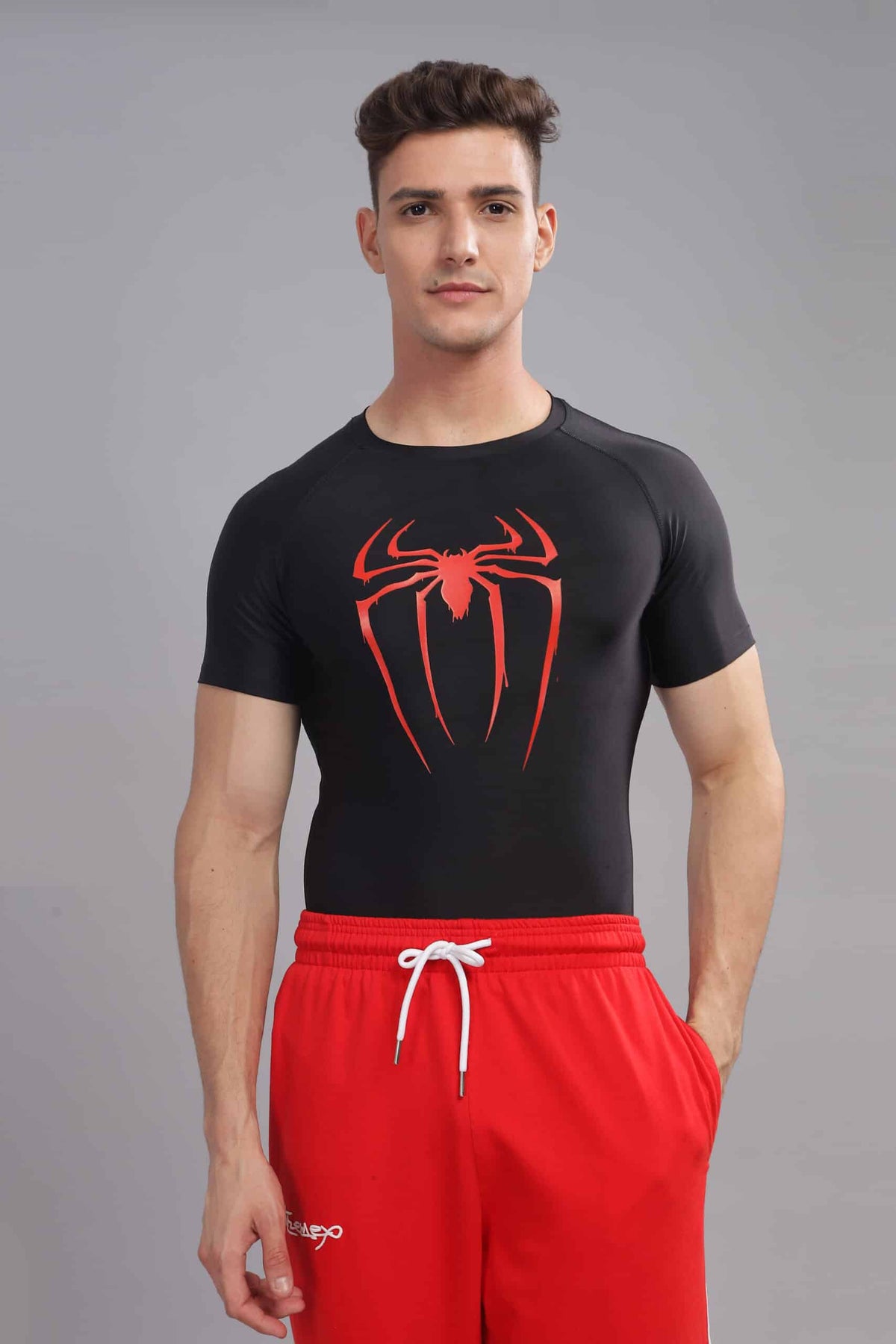 Spider Compression Tshirt Half Sleeve