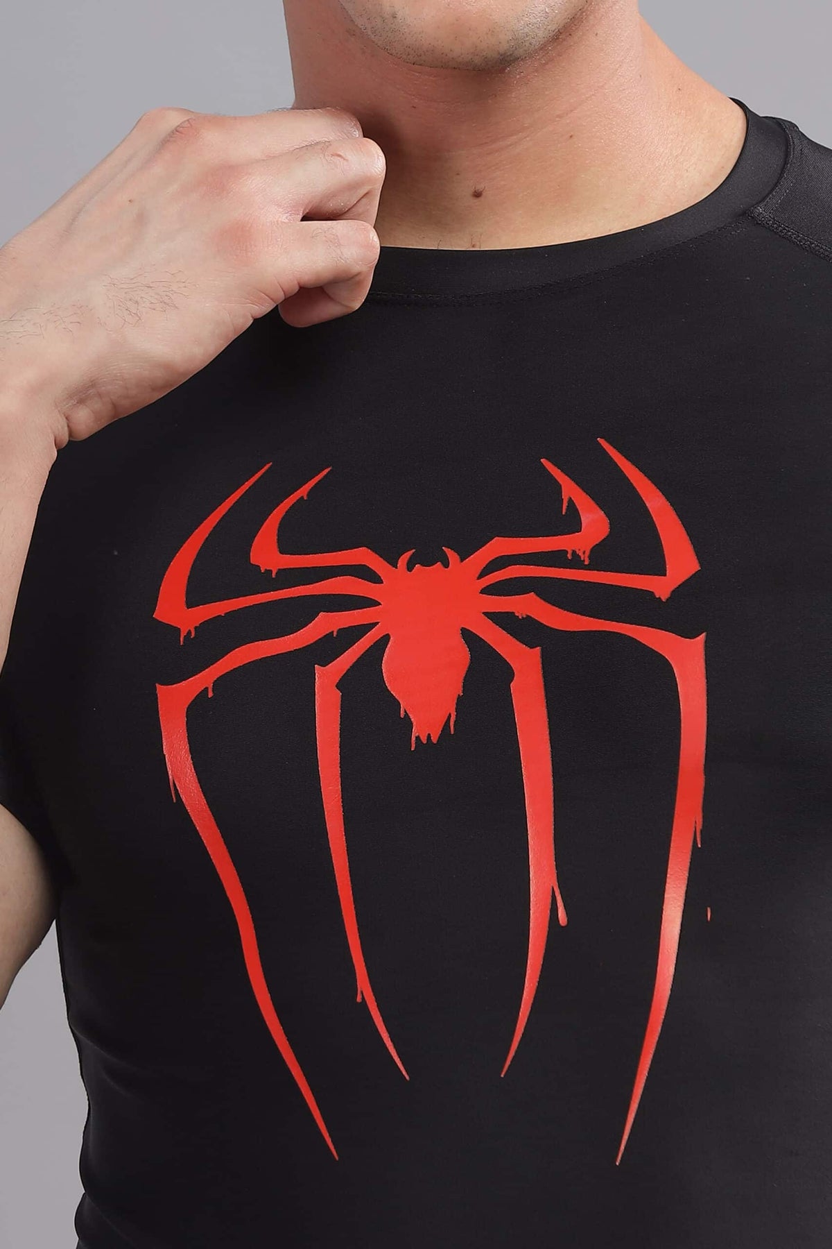 Spider Compression Tshirt Half Sleeve