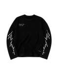 THANK GOD I'M FLY WAFFLE TEE - BLACK