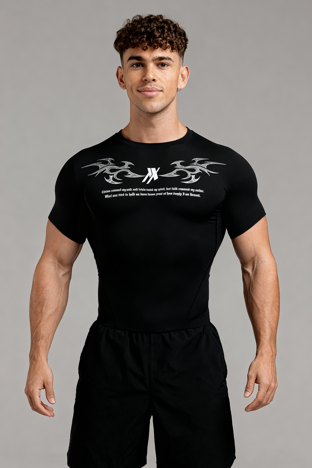Steelix Compression Tshirt Half Sleeve