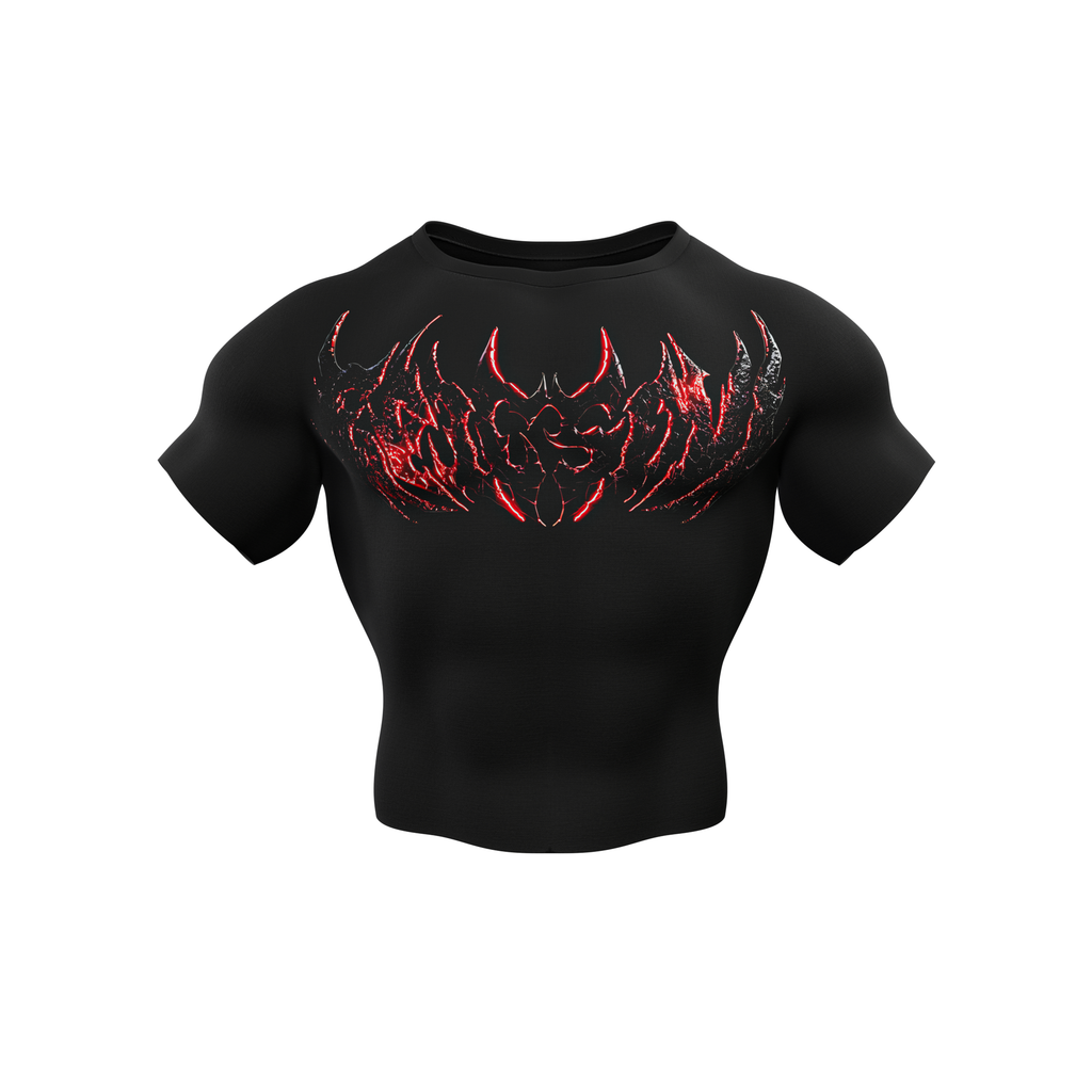 Hellfire Compression Tshirt Half Sleeve
