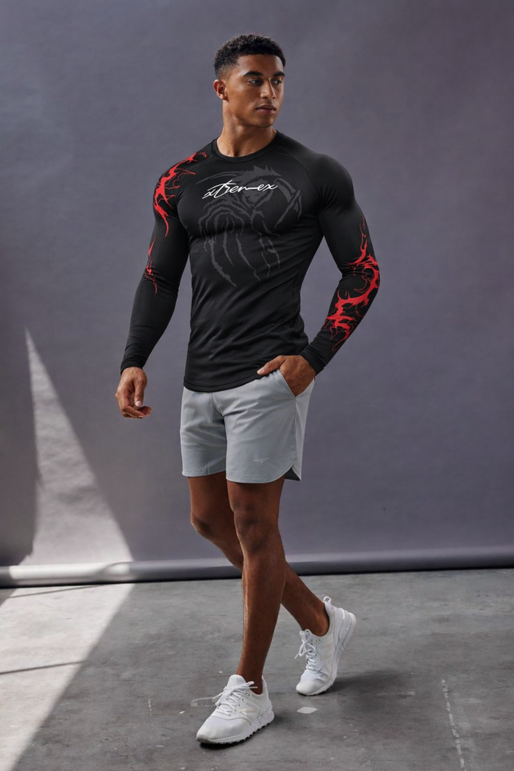 Bloodrage Compression Tshirt Full Sleeve