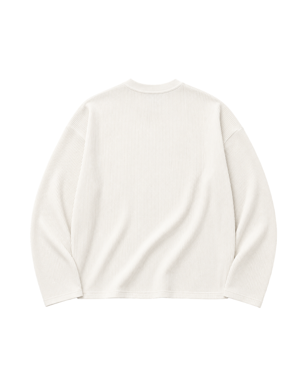 THANK GOD I'M FLY WAFFLE TEE - WHITE