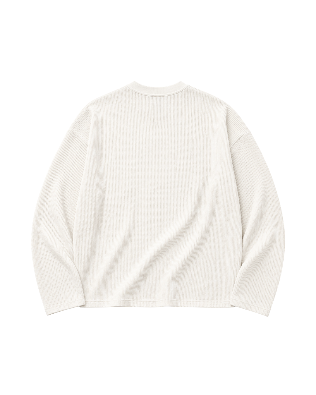 THANK GOD I'M FLY WAFFLE TEE - WHITE