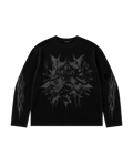 ECLIPSE REAPER WAFFLE TEE - BLACK