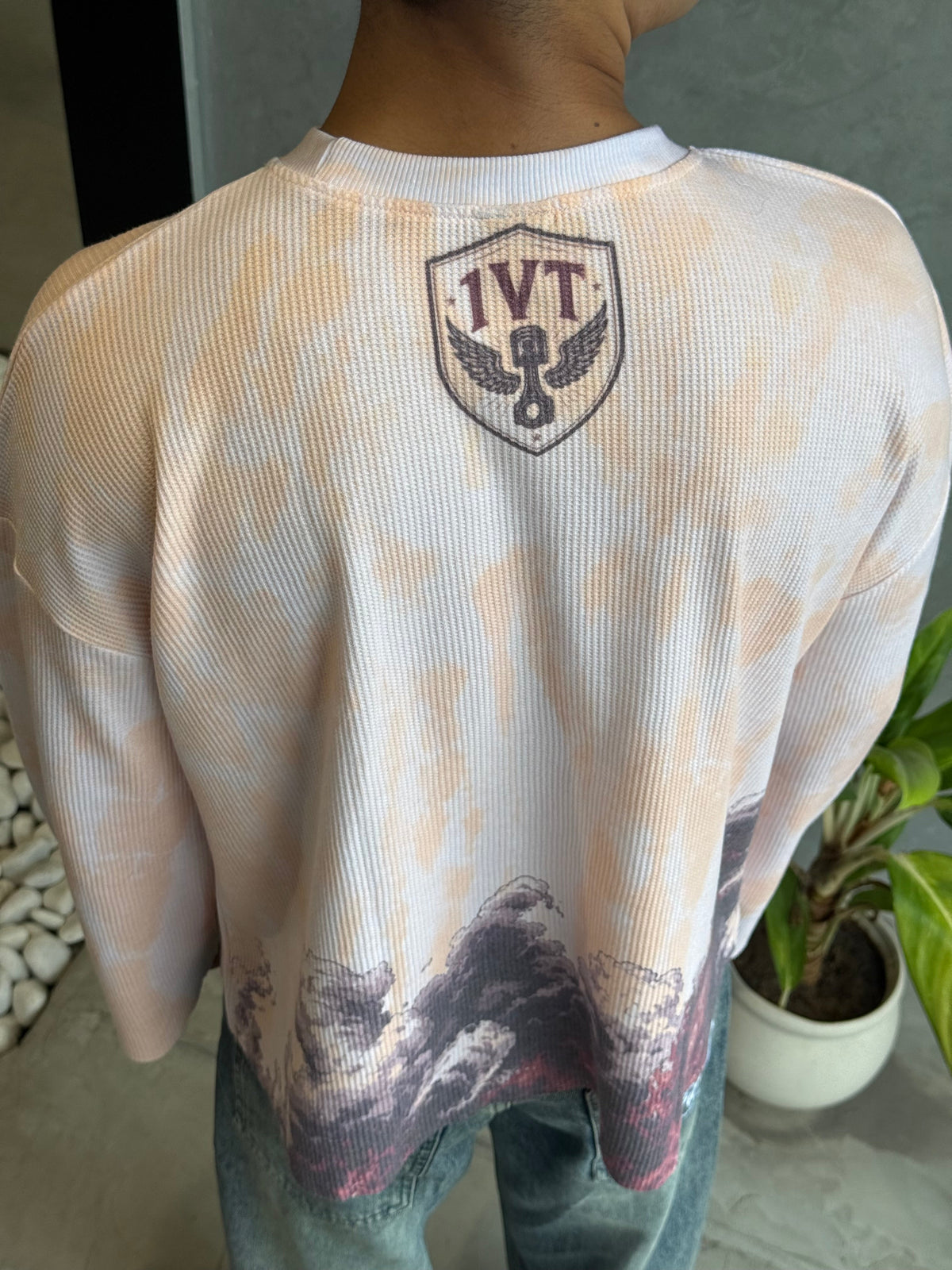 RETRO FUEL WAFFLE T-SHIRT