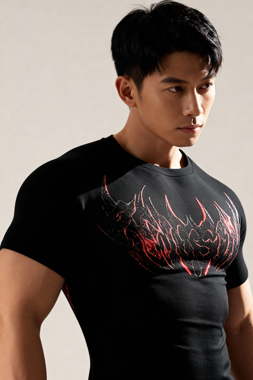 Hellfire Compression Tshirt Half Sleeve