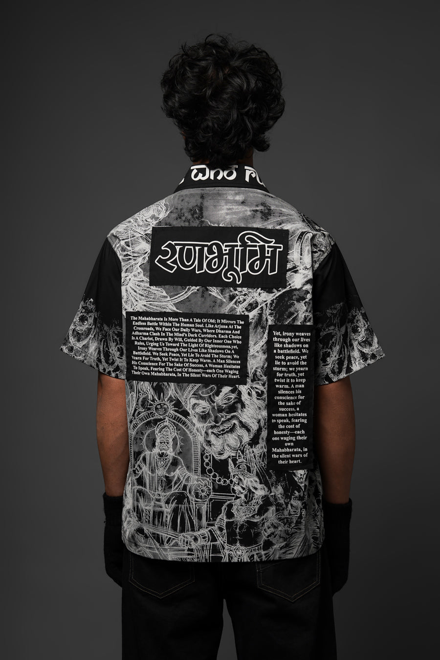 Black Ranbhoomi Shirt