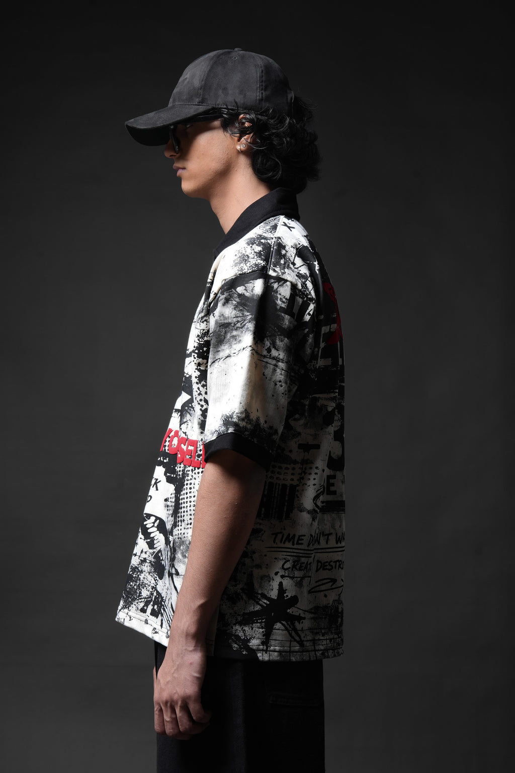 Be Yourself Collar T-shirt