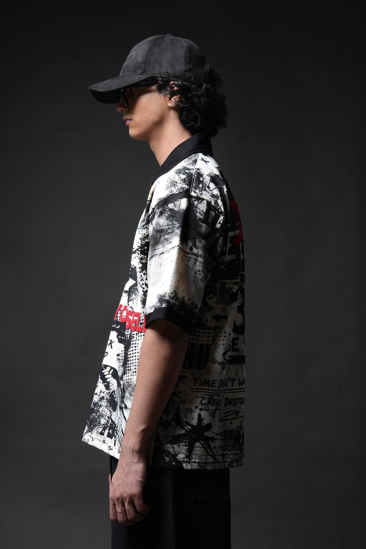 Be Yourself Collar T-shirt