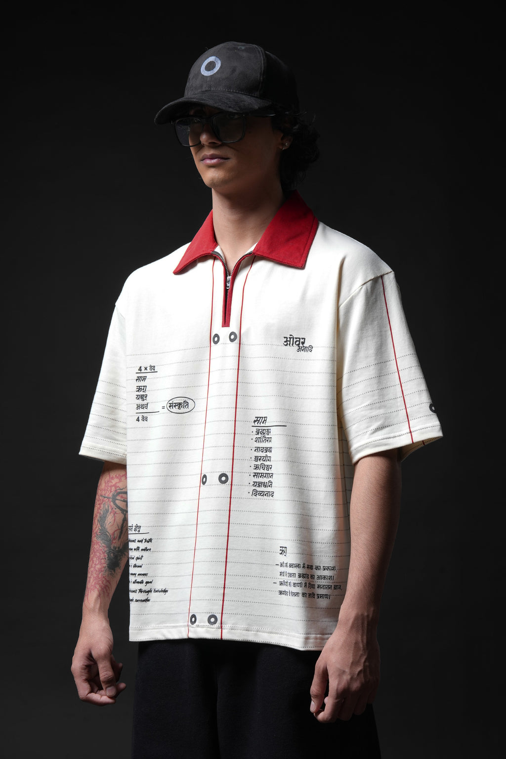 Know It All Collar T-shirt