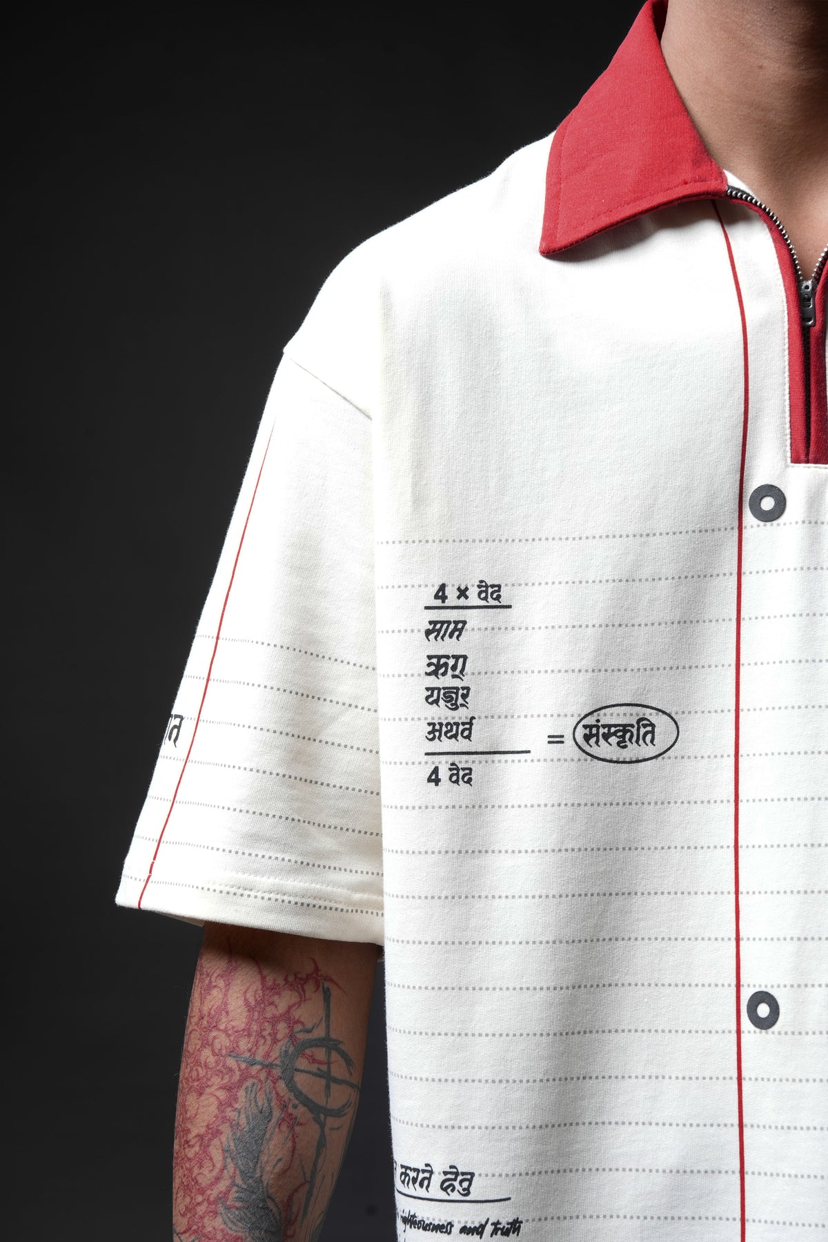 Know It All Collar T-shirt
