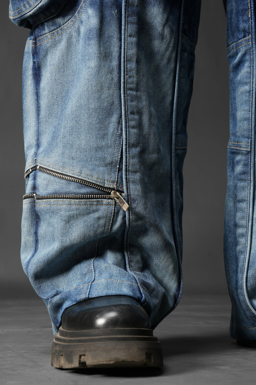 Ink Burn Utility Denims