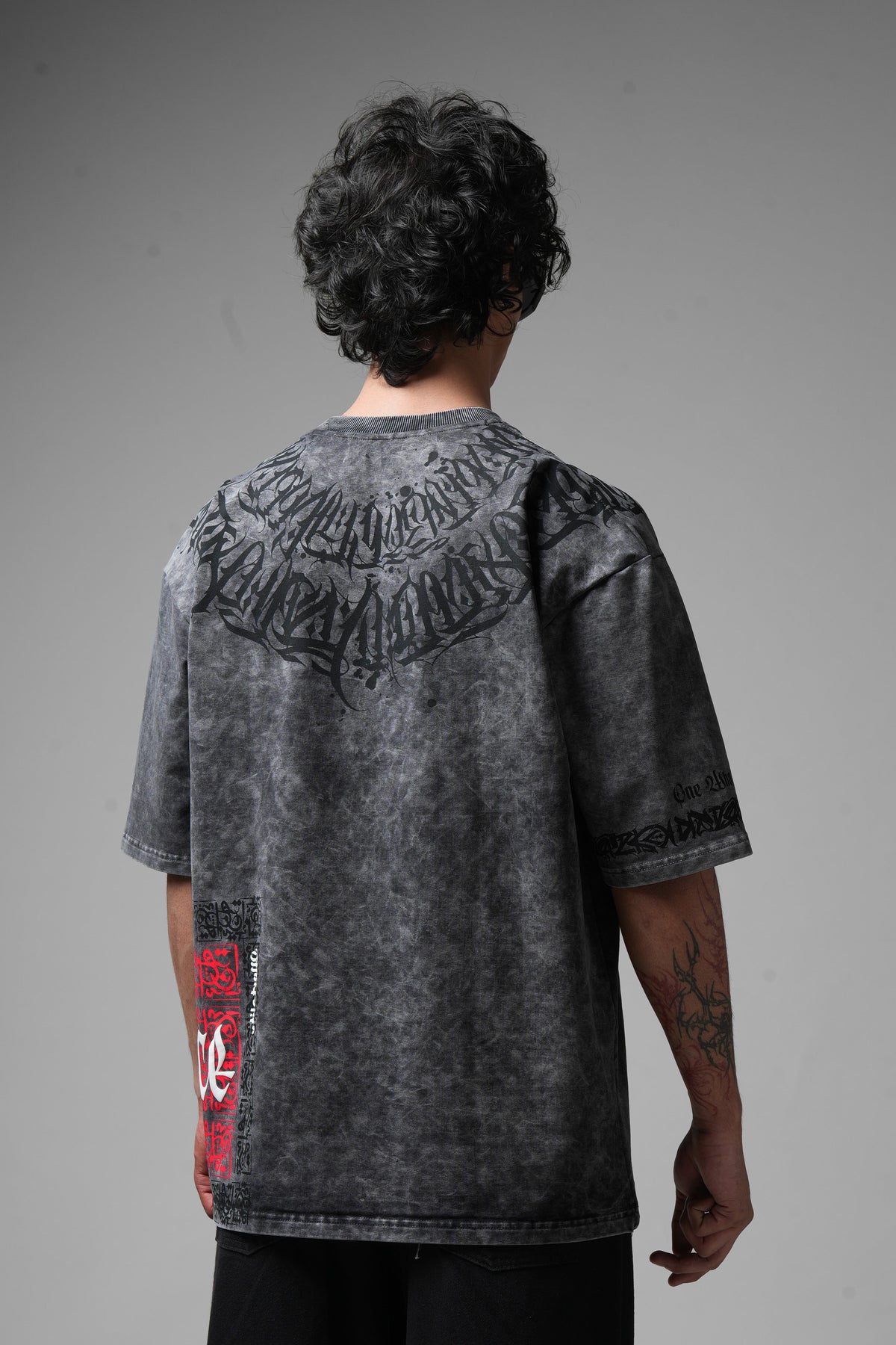 Balance Acid Washed Grey T-shirt
