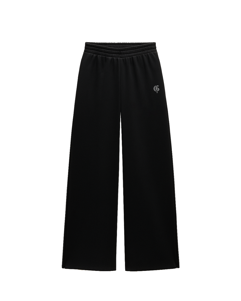 Basic Black Genrage Baggy Pants