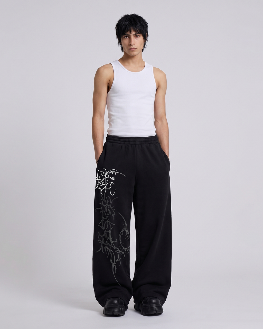 Beast Unisex Straight Fit Baggy Pants