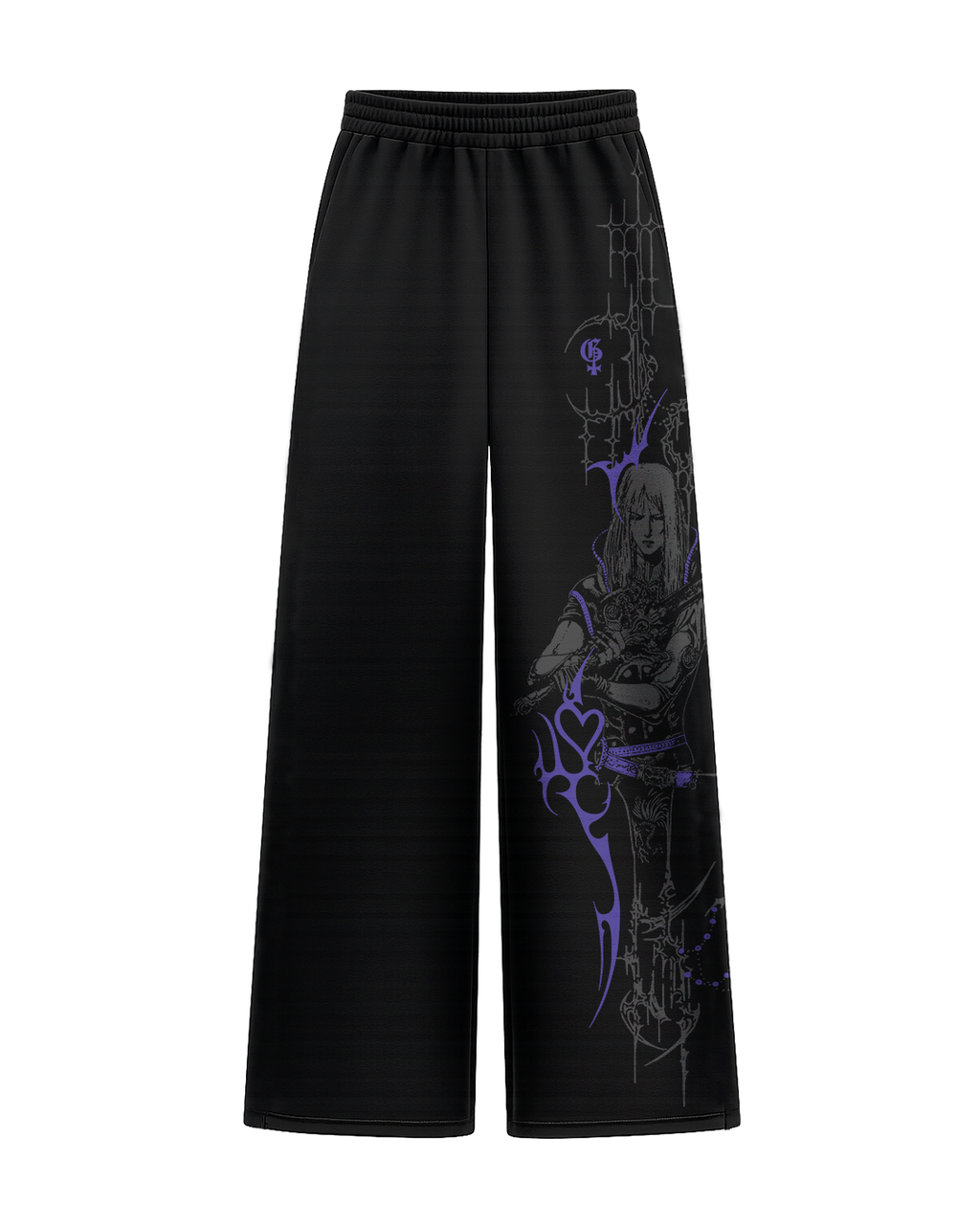 Bruise Unisex Straight Fit Baggy Pants