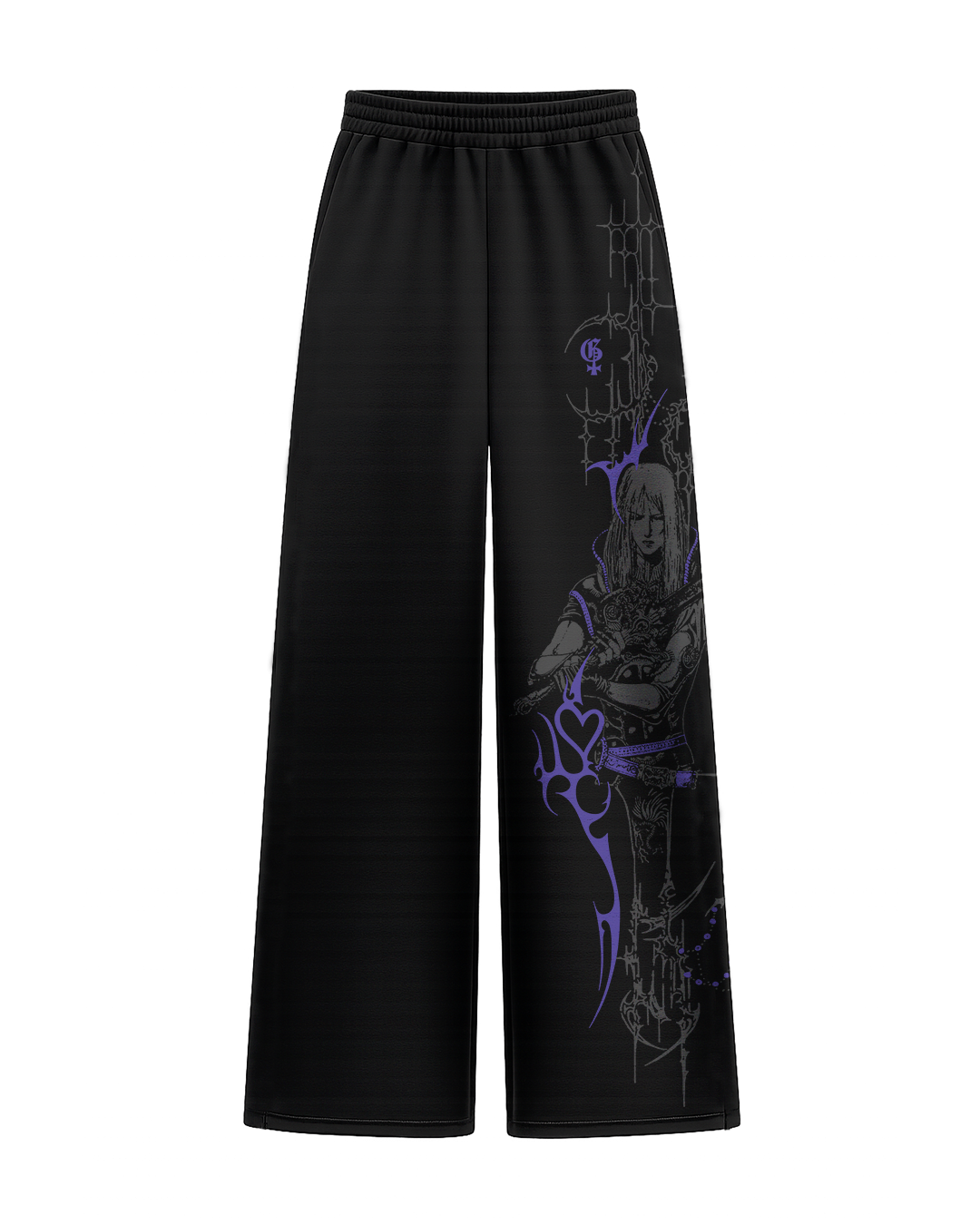 Bruise Unisex Straight Fit Baggy Pants