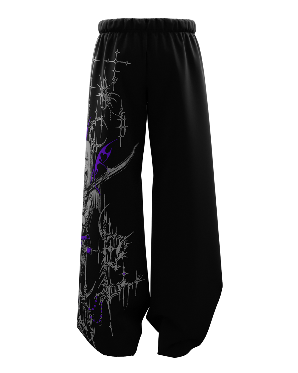 Bruise Unisex Straight Fit Baggy Pants