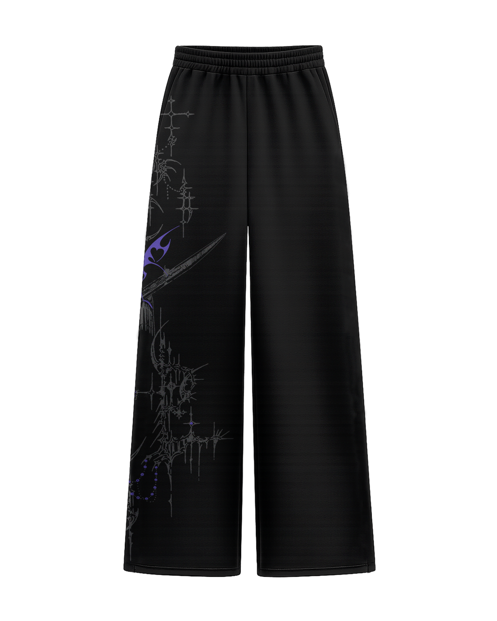 Bruise Unisex Straight Fit Baggy Pants