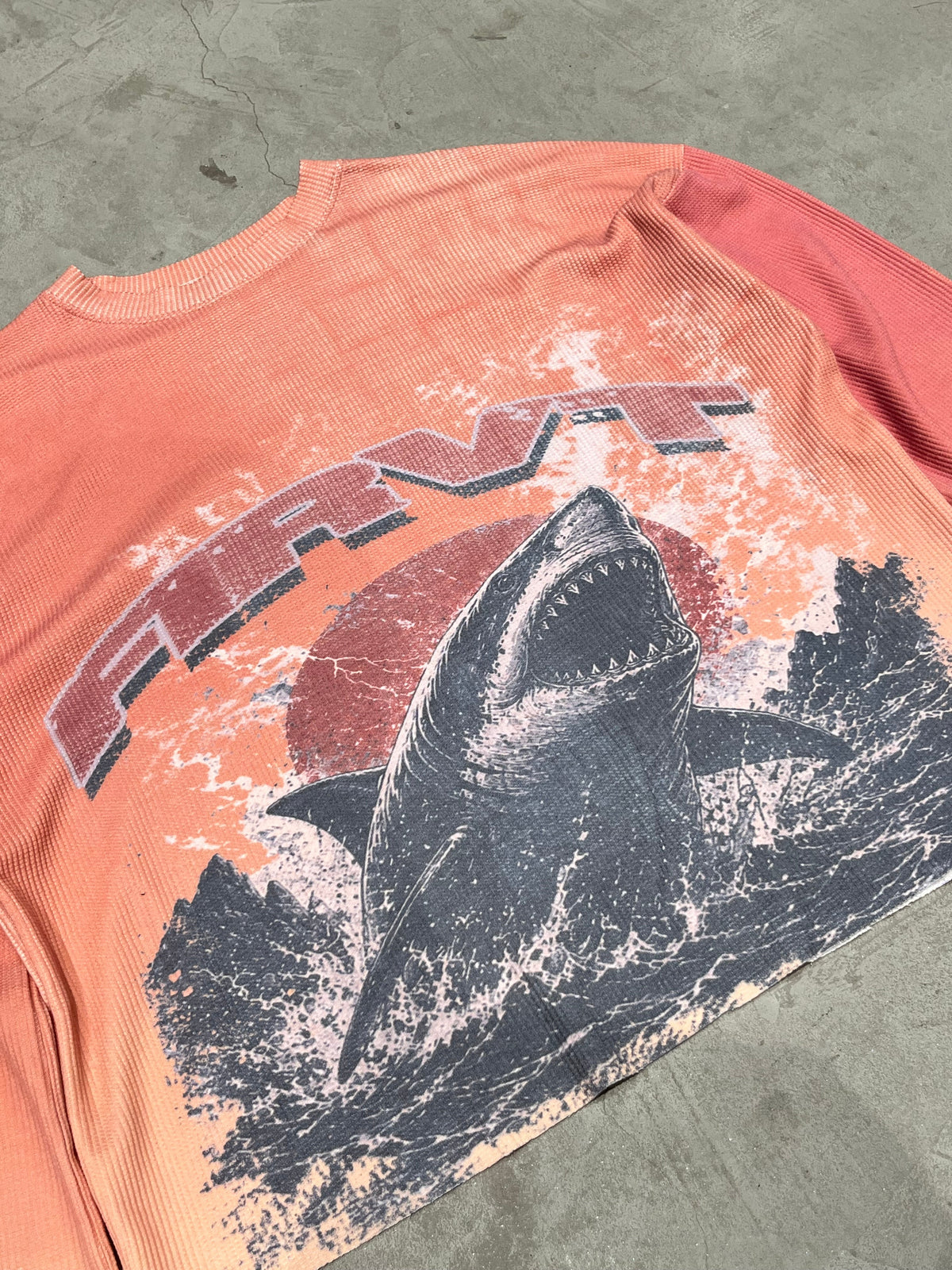 SHARK WAFFLE T-SHIRT