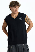 Classic Crest Knit Vest