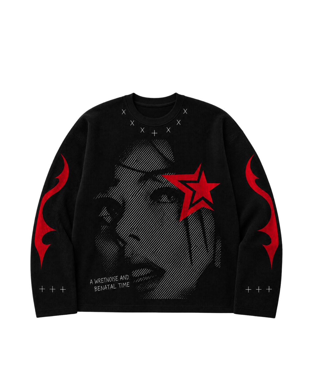 HASHWAY STARFALL VISION WAFFLE TEE