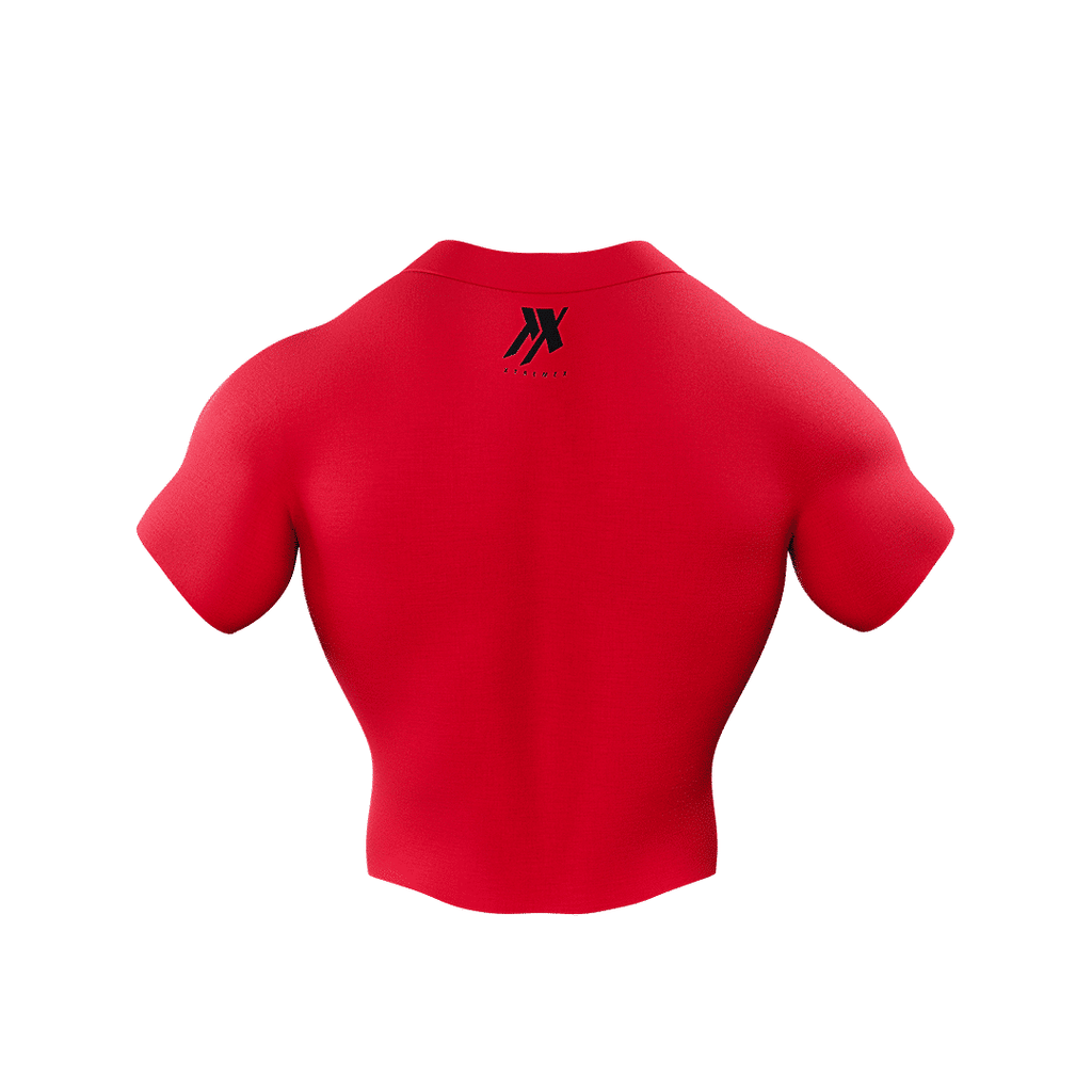 Venom High Neck Compression Tshirt Half Sleeve