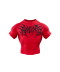 Venom High Neck Compression Tshirt Half Sleeve