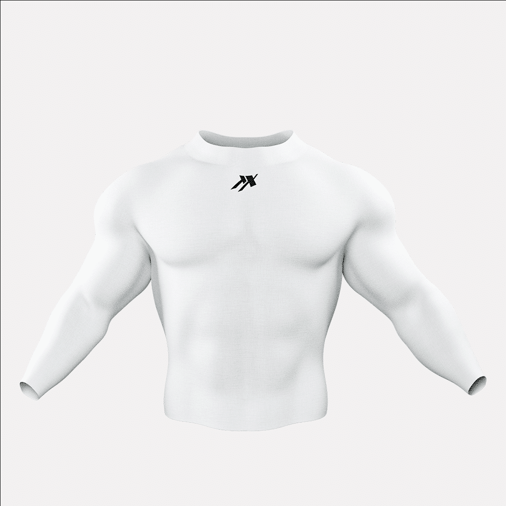 High Neck Compression Tshirt Full Sleeve