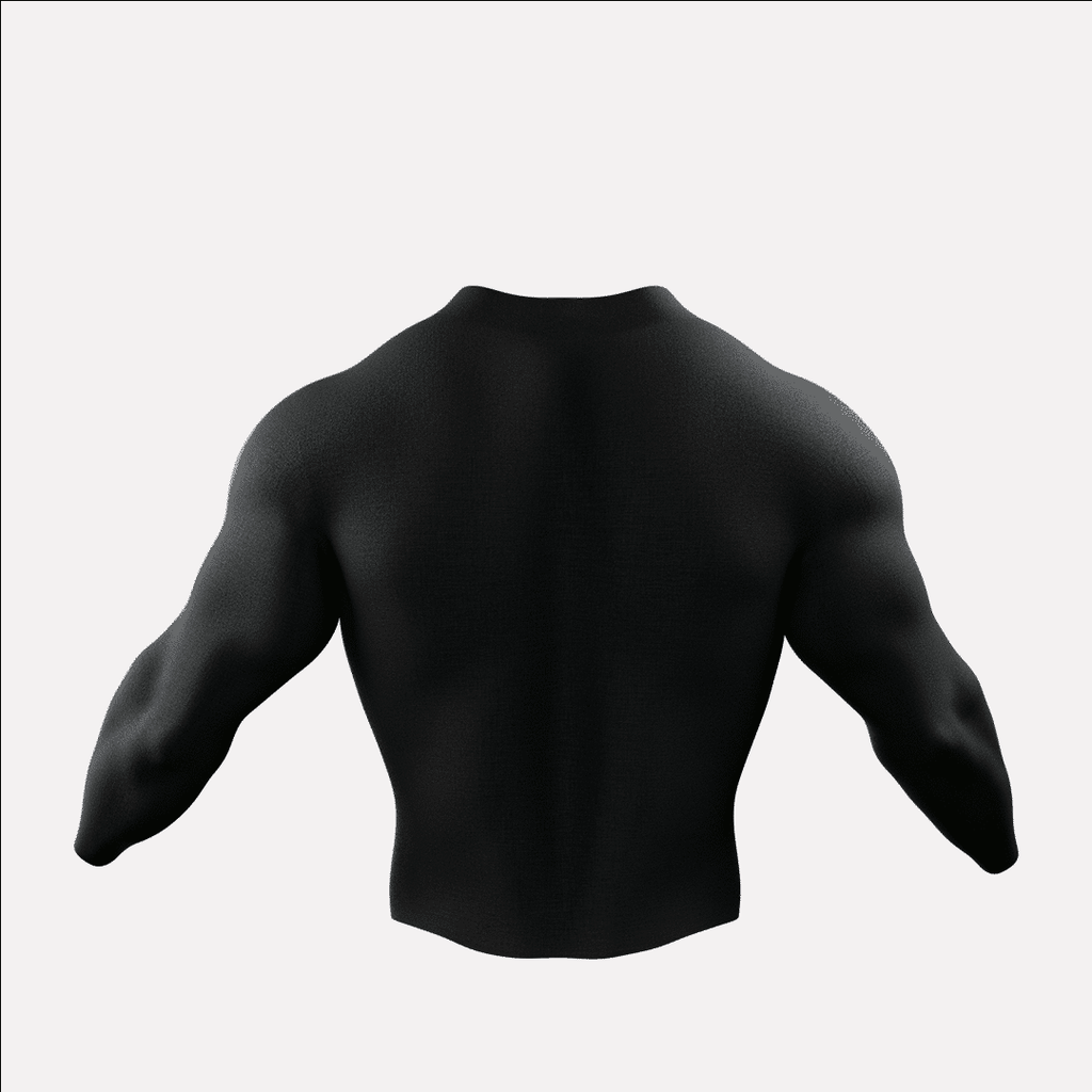 High Neck Compression Tshirt Full Sleeve