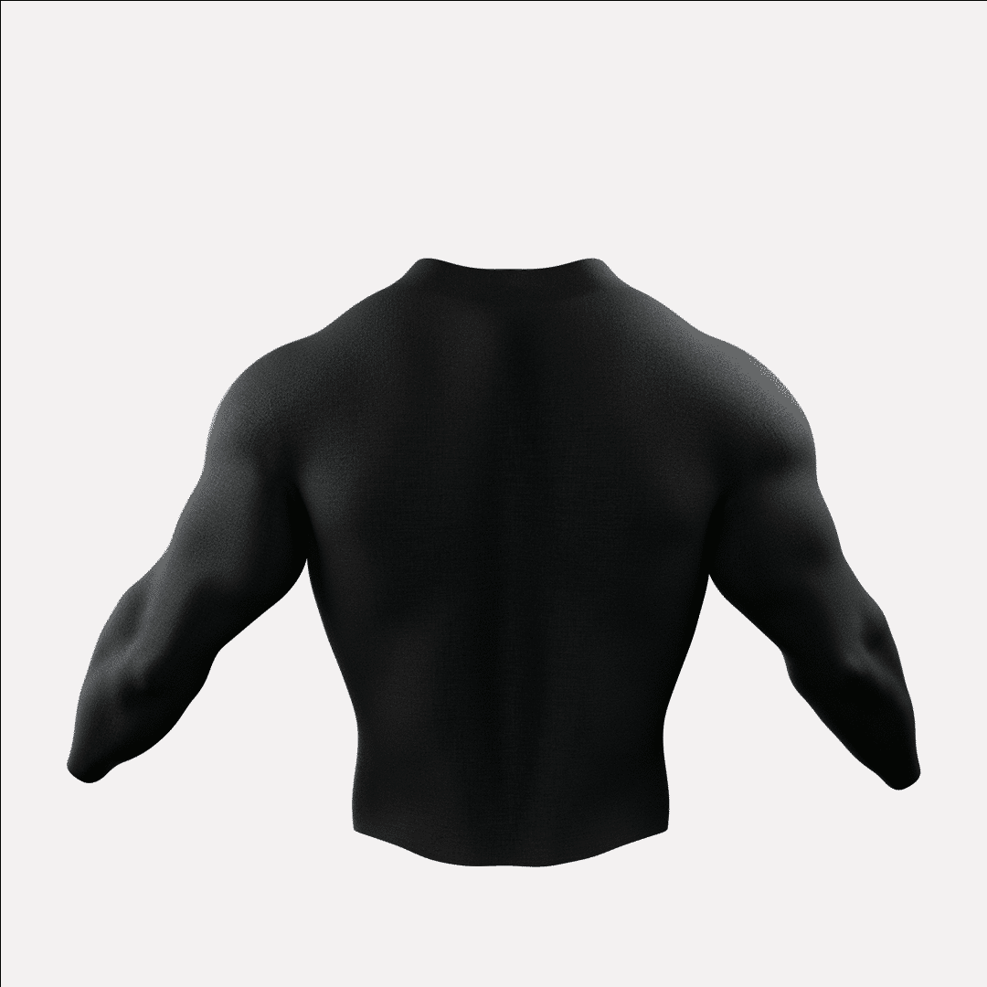 High Neck Compression Tshirt Full Sleeve