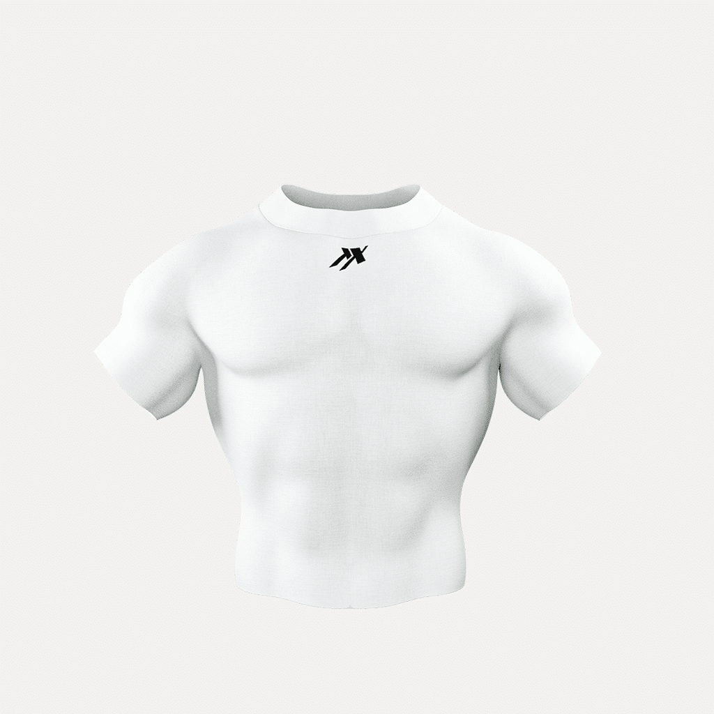 High Neck Compression Tshirt Half Sleeve