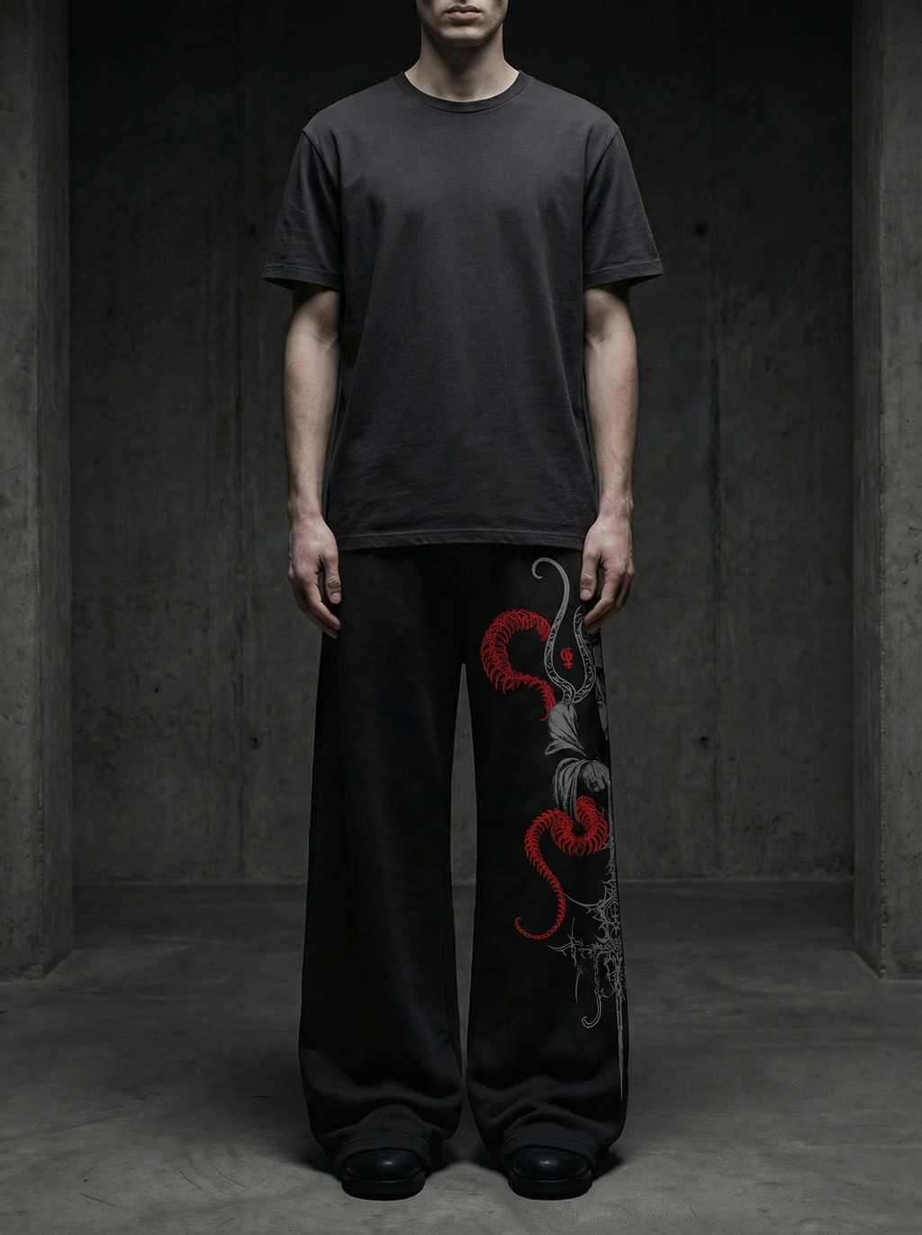 Venin Unisex Straight Fit Baggy Pants