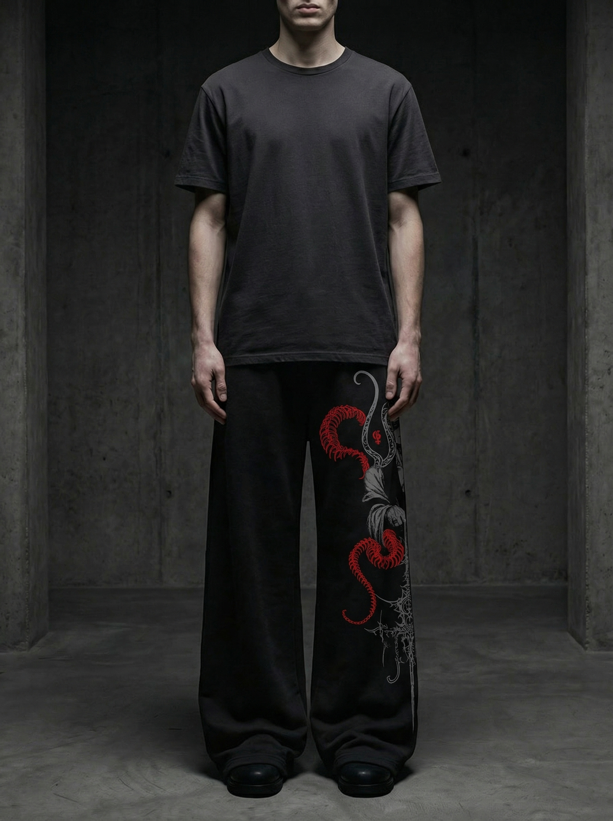Venin Unisex Straight Fit Baggy Pants