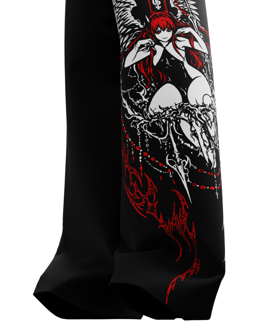 Scarlet Unisex Straight Fit Baggy Pants