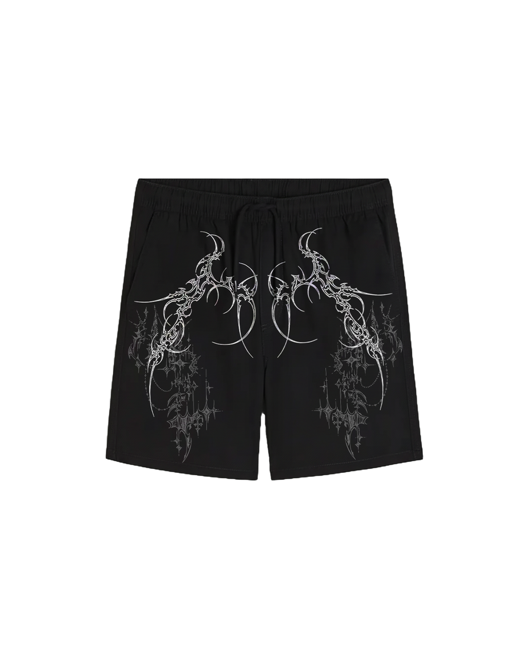 Sigil Black Unisex Shorts