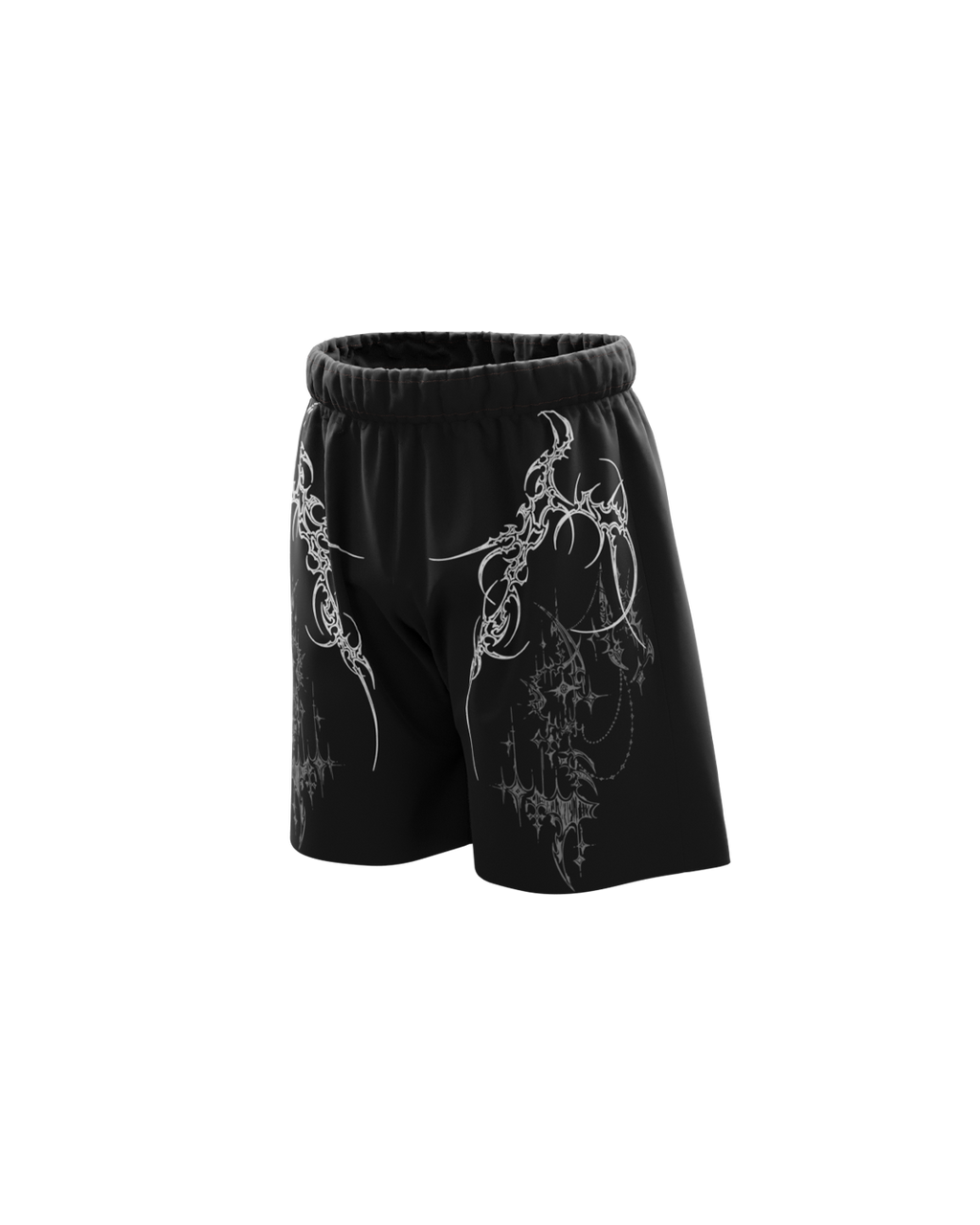 Sigil Black Unisex Shorts
