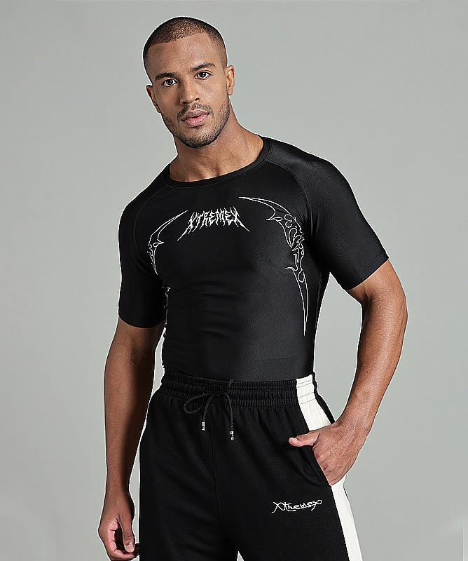 Tribal Compression Tshirt Half Sleeve