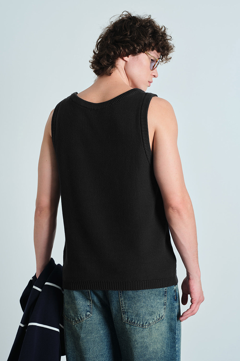Black Knit Tank