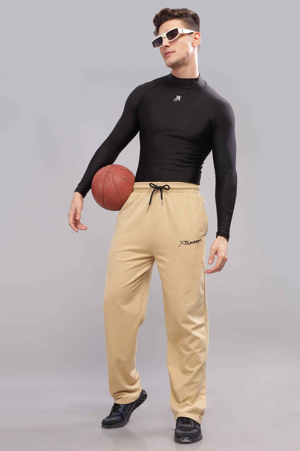 High Neck Compression Tshirt Full Sleeve