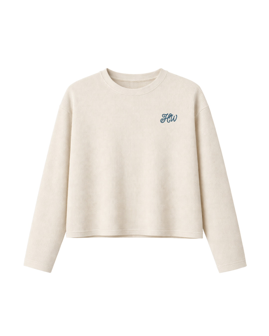 CLASSIC WAFFLE TEE OFF-WHITE