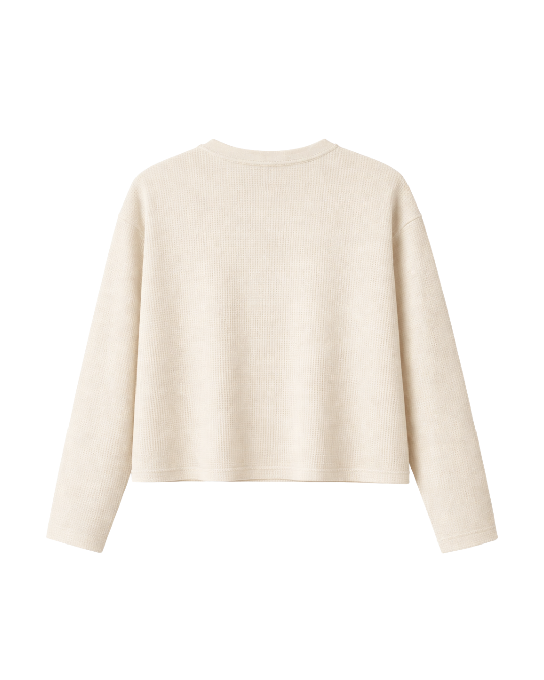 CLASSIC WAFFLE TEE OFF-WHITE