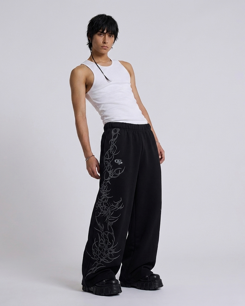 Xyden Unisex Straight Fit Baggy Pants